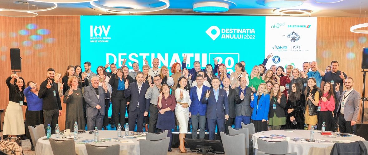 Conferința DESTINAȚII VIZIONARE și Gala DESTINAȚIA ANULUI aduc la București poveștile celor mai de succes destinații turistice din România și din străinătate Conferinta Destinatii Vizionare 2022